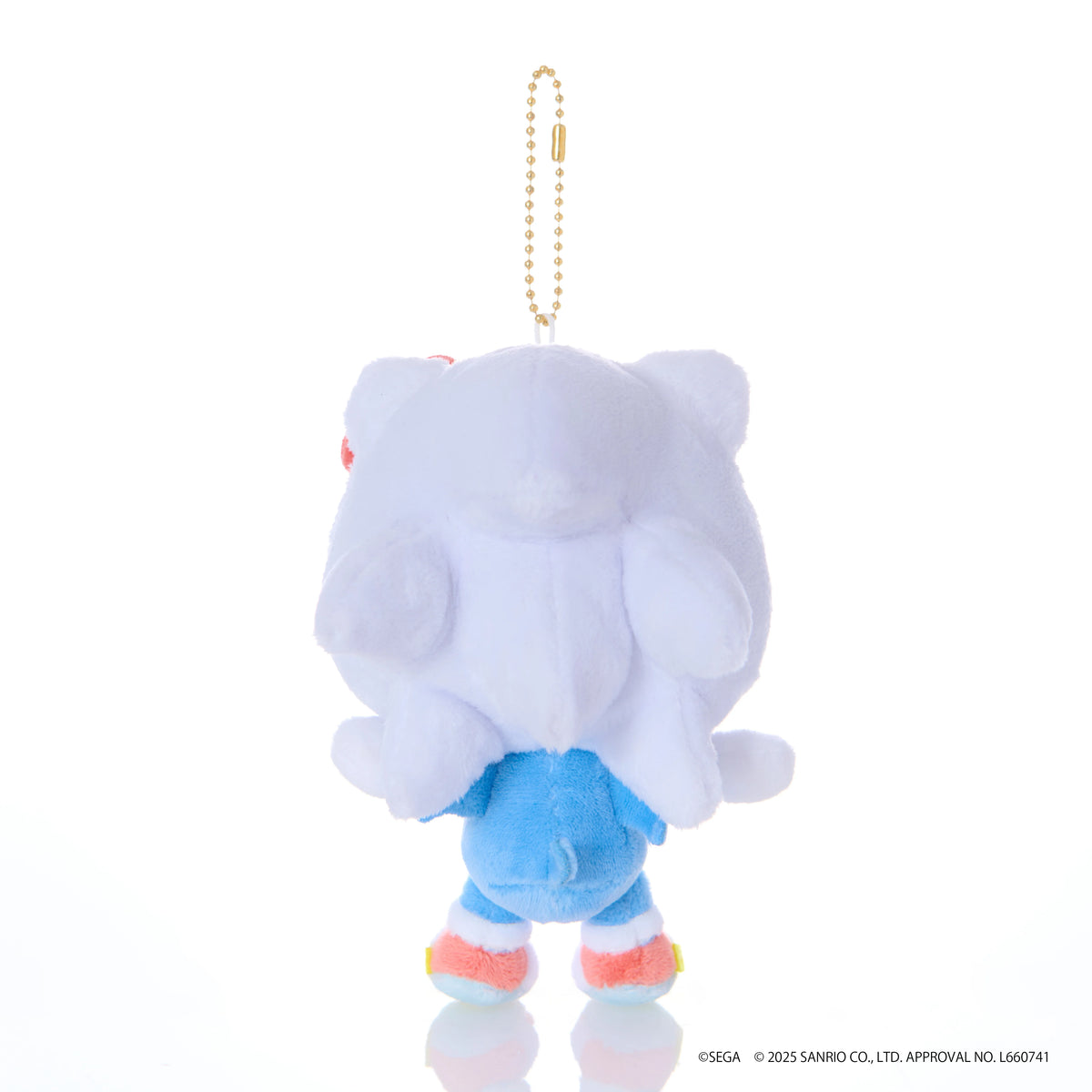 SONIC & FRIENDS X SANRIO - Sonic x Hello Kitty - Mascot Plush 8cm