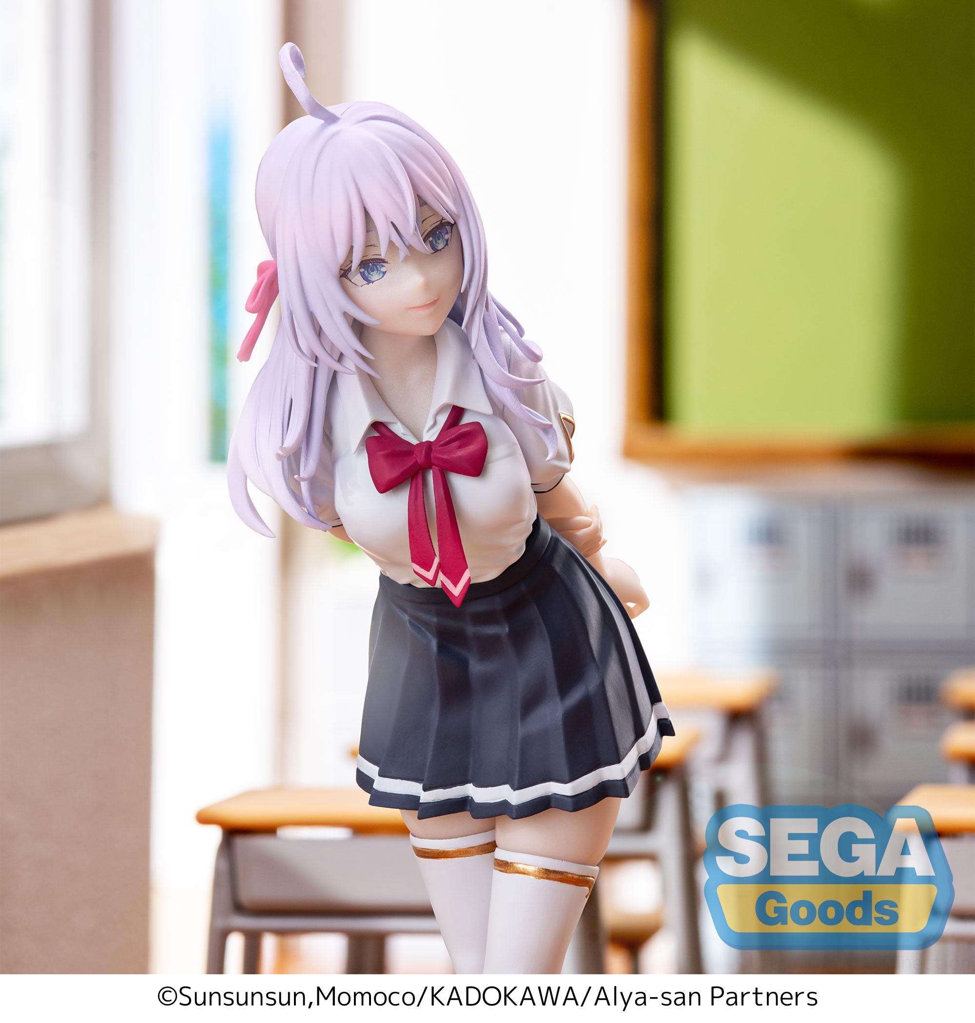ALYA SOMETIMES HIDES ... - Alya "Summer Uniform" - Fig. Luminasta 17cm