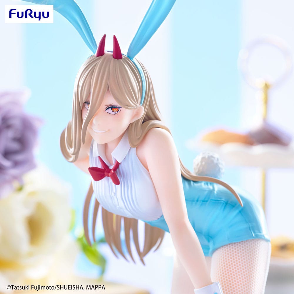 CHAINSAW MAN - BiCute Bunnies Power Light Blue - Statue 25cm