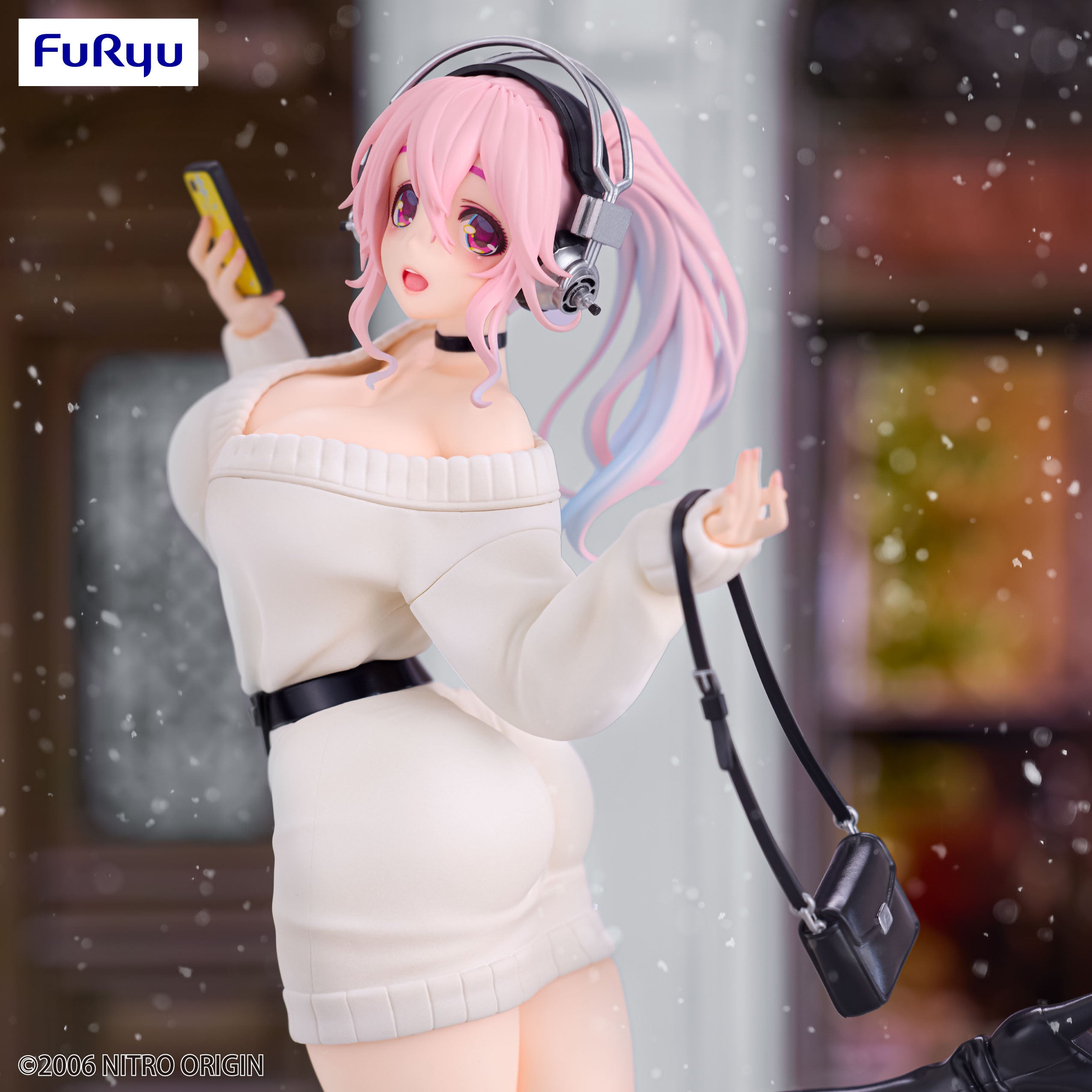SUPER SONICO - Winter Memory - Statue Trio-Try-It 21cm