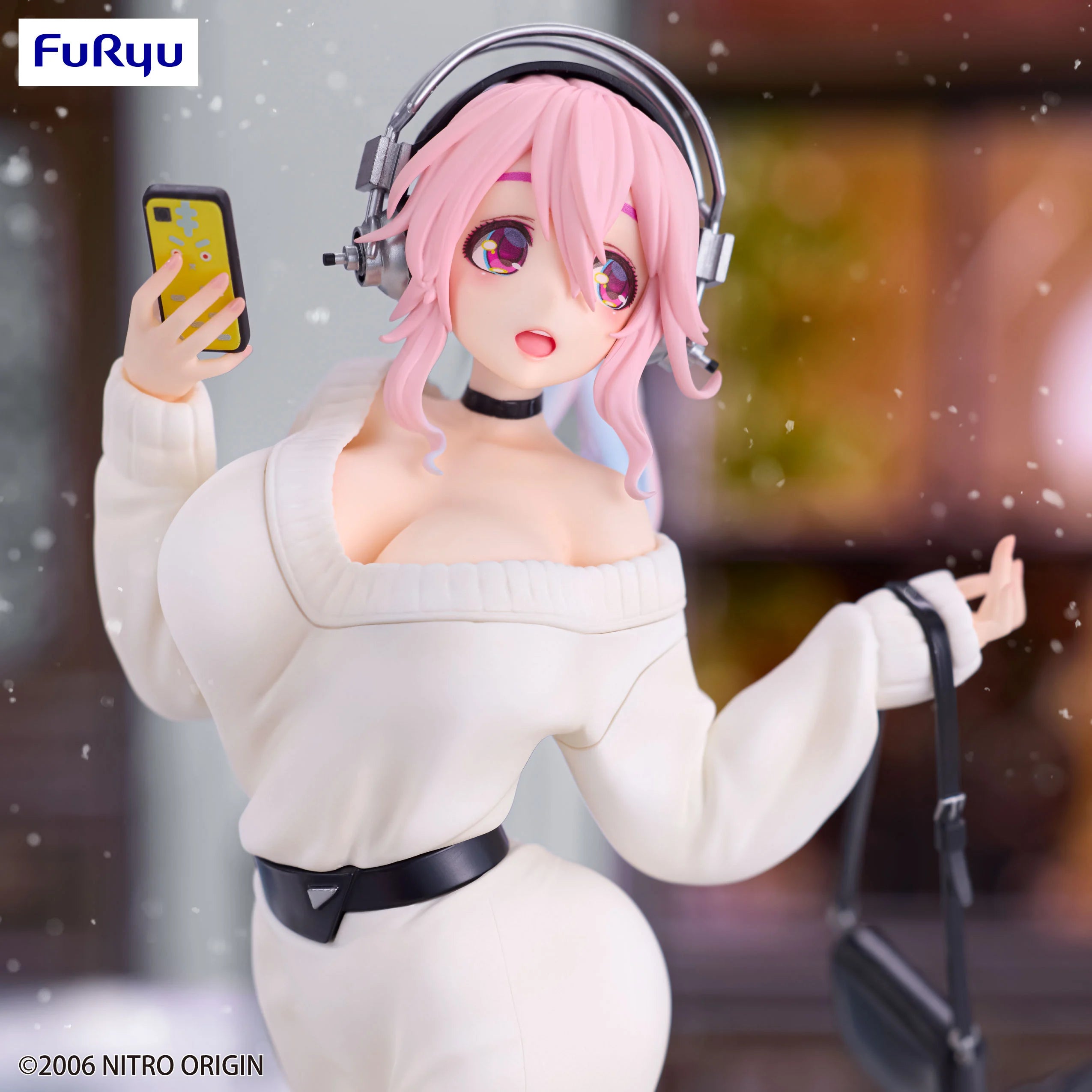 SUPER SONICO - Winter Memory - Statue Trio-Try-It 21cm