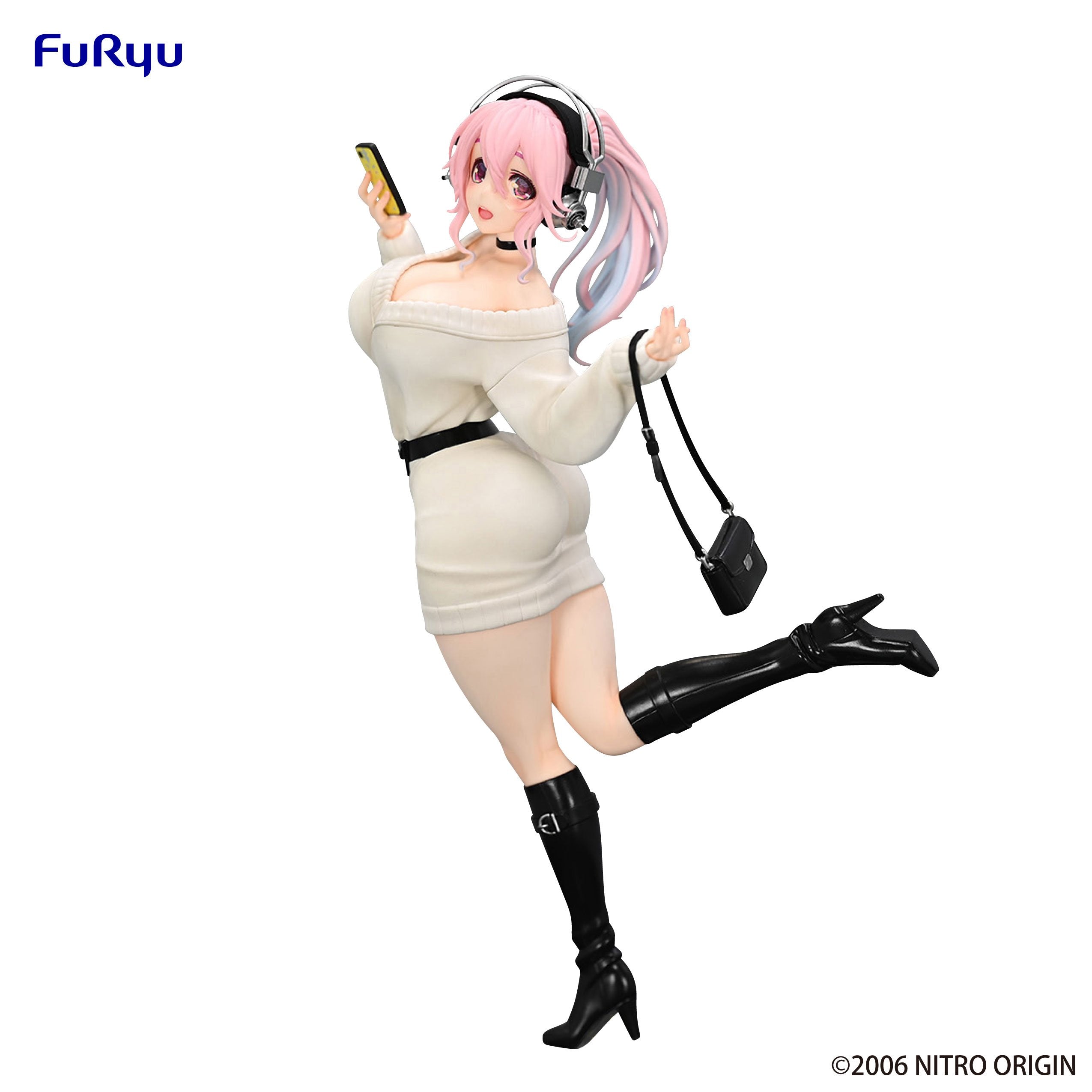 SUPER SONICO - Winter Memory - Statue Trio-Try-It 21cm
