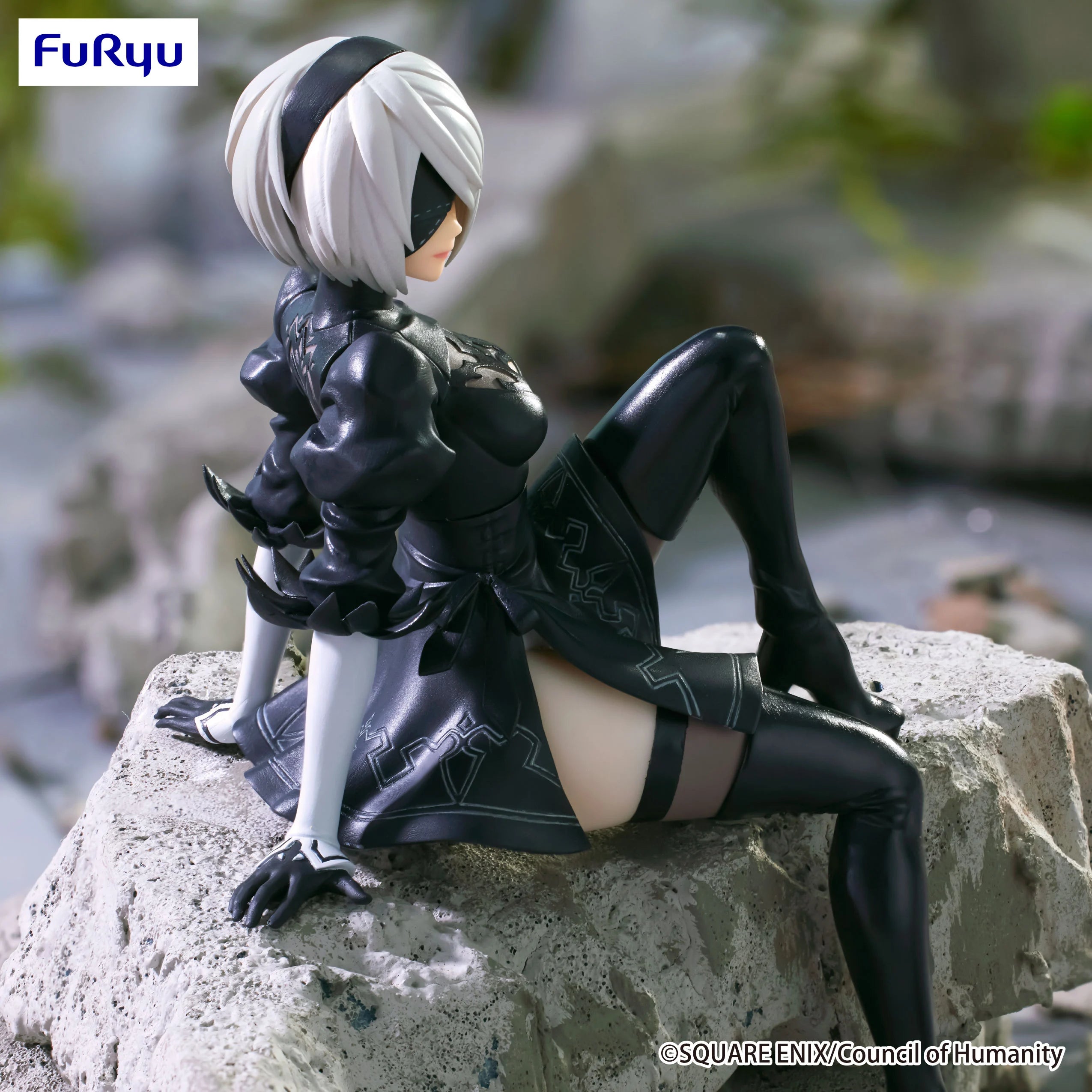 NIER AUTOMATA VER1.1A - 2B - Statue Noodle Stopper 13cm