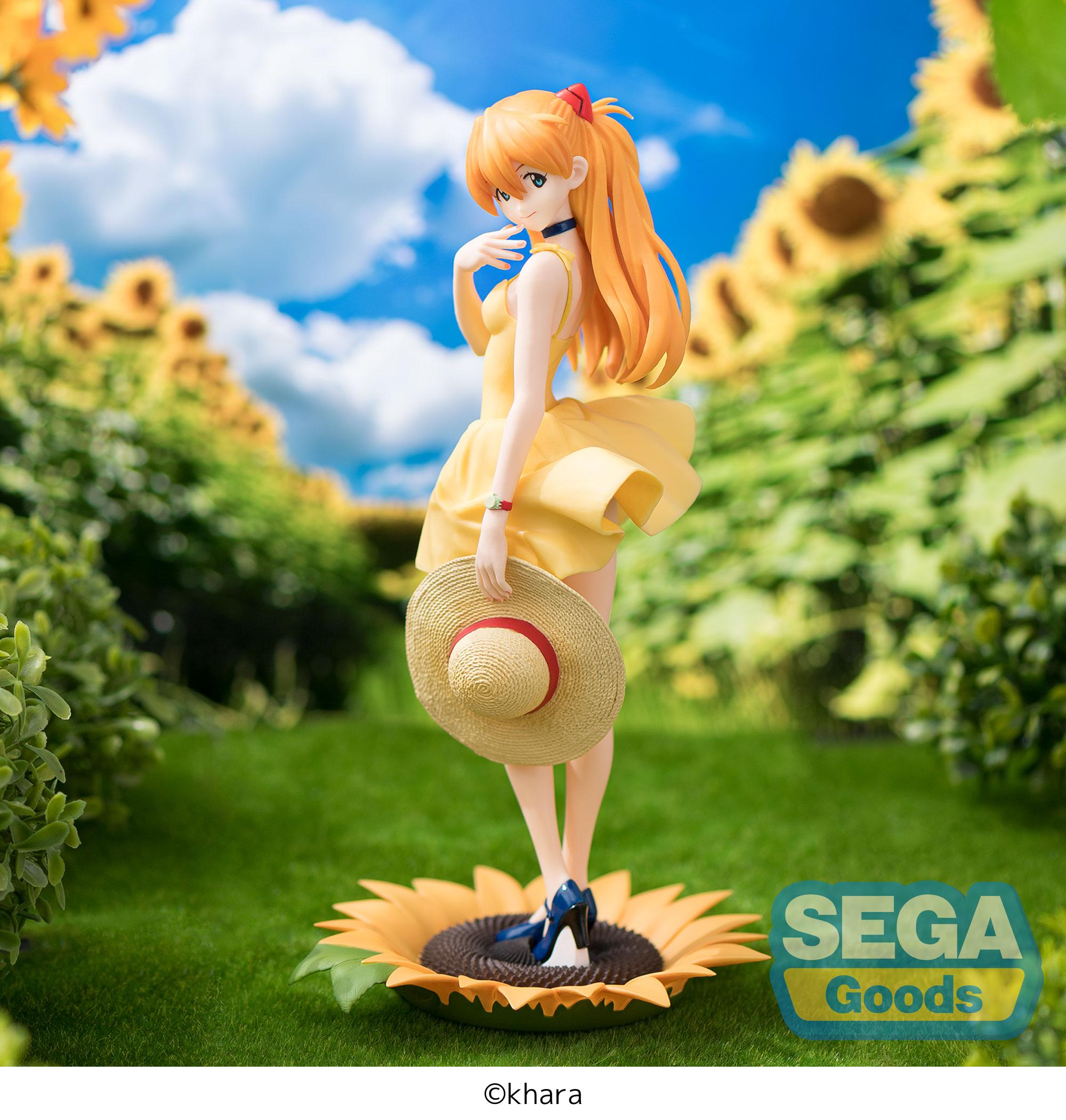 EVANGELION - Asuka "Summer Dress" - Statue Luminasta 24cm