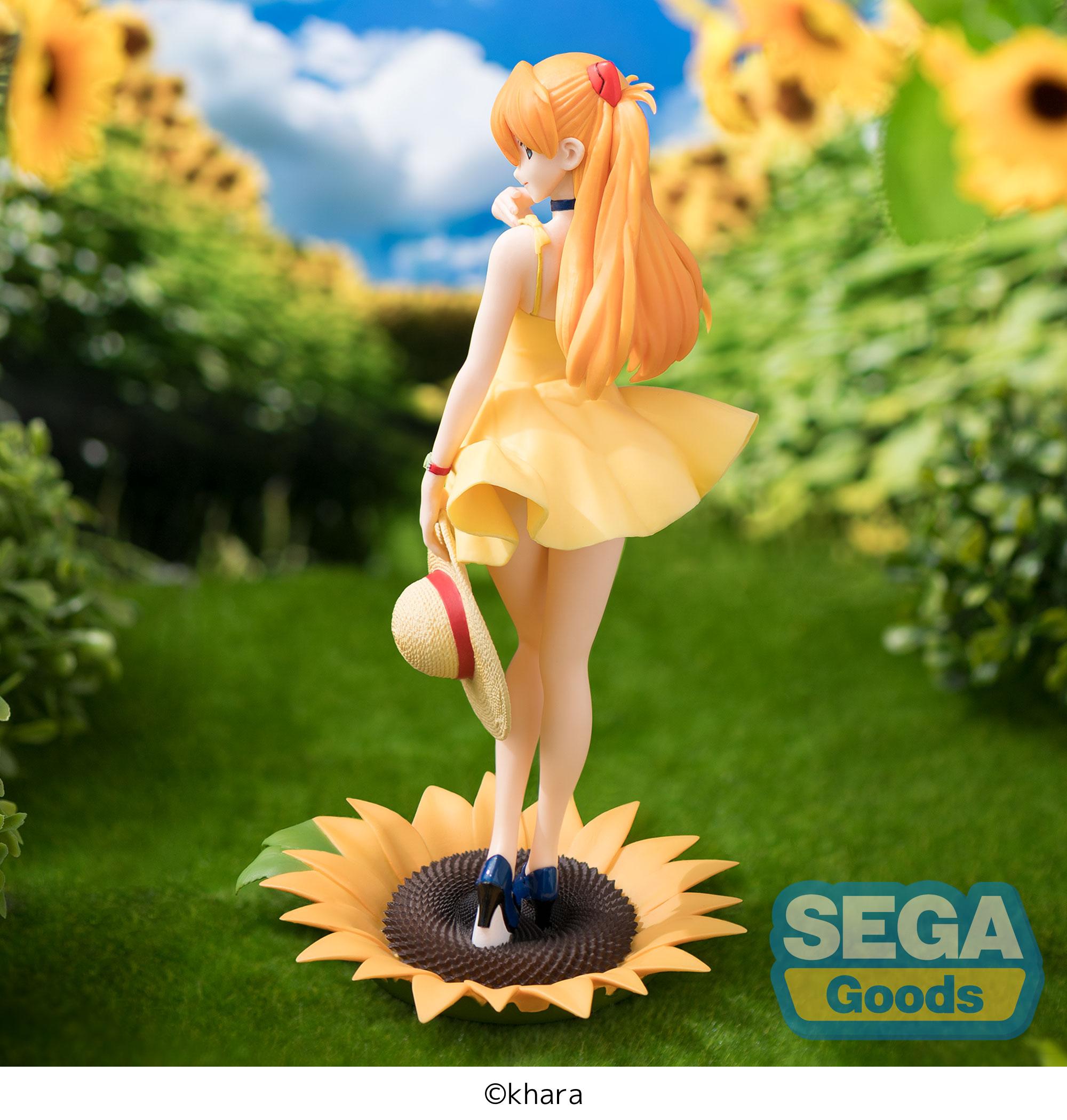 EVANGELION - Asuka "Summer Dress" - Statue Luminasta 24cm