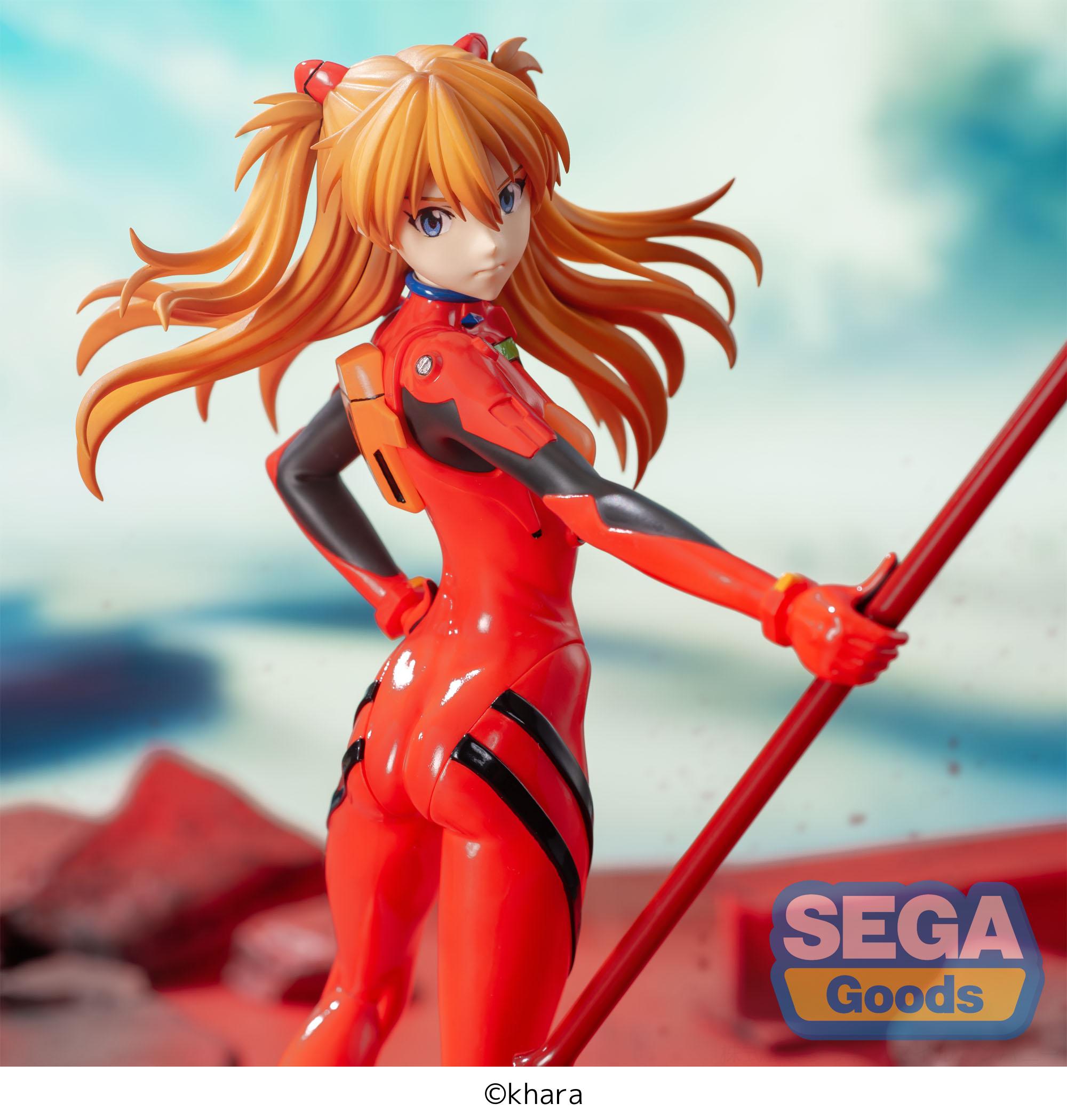 EVANGELION - Asuka X Spear of Cassius - Figure Luminasta 20cm