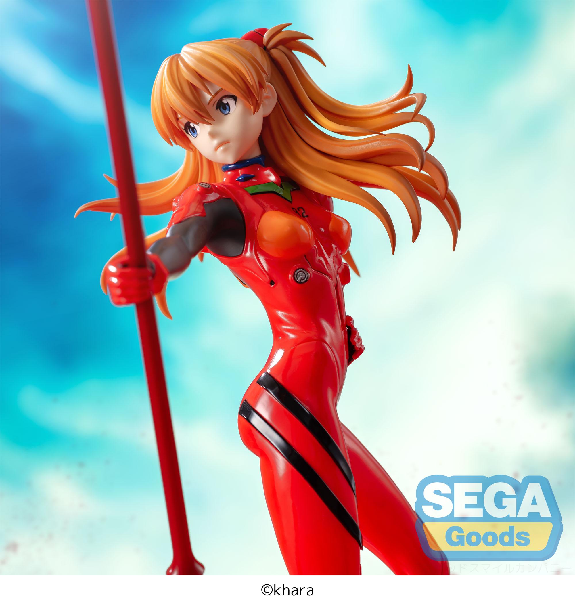 EVANGELION - Asuka X Spear of Cassius - Figure Luminasta 20cm