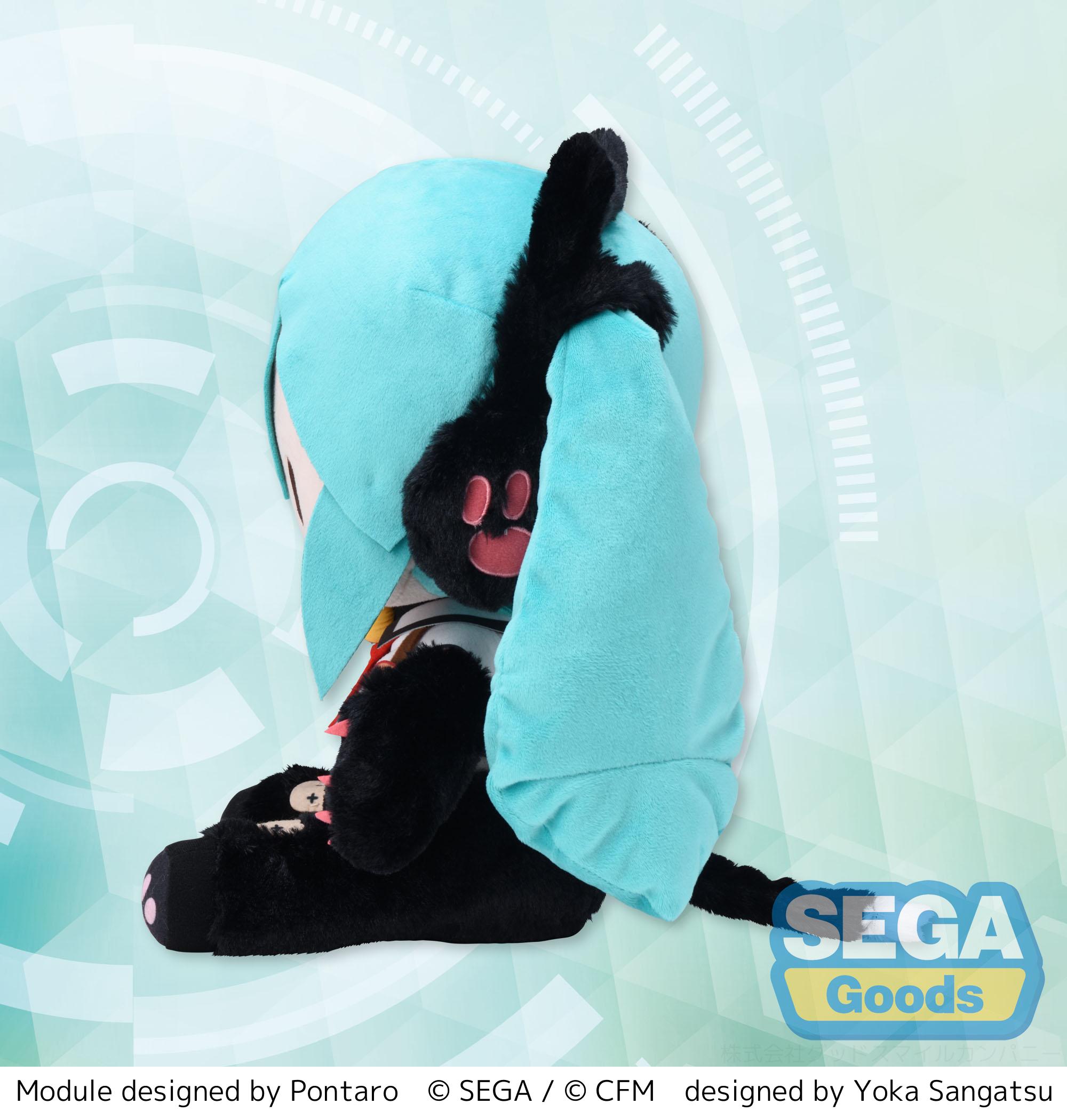 HATSUNE MIKU - Miku Kitty Cat - Plush 30cm