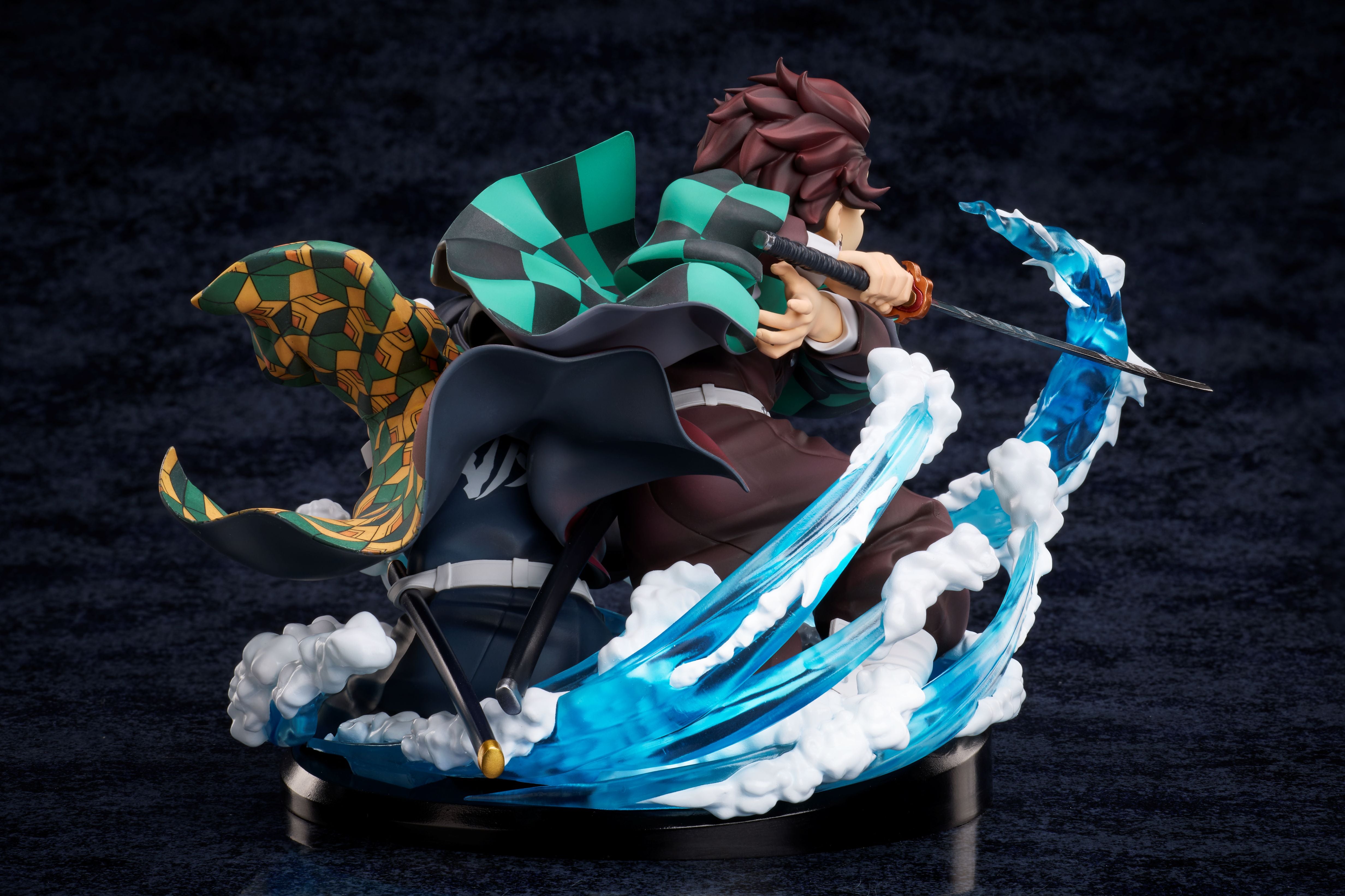 DEMON SLAYER - Tanjiro & Giyuu - Statue 13cm