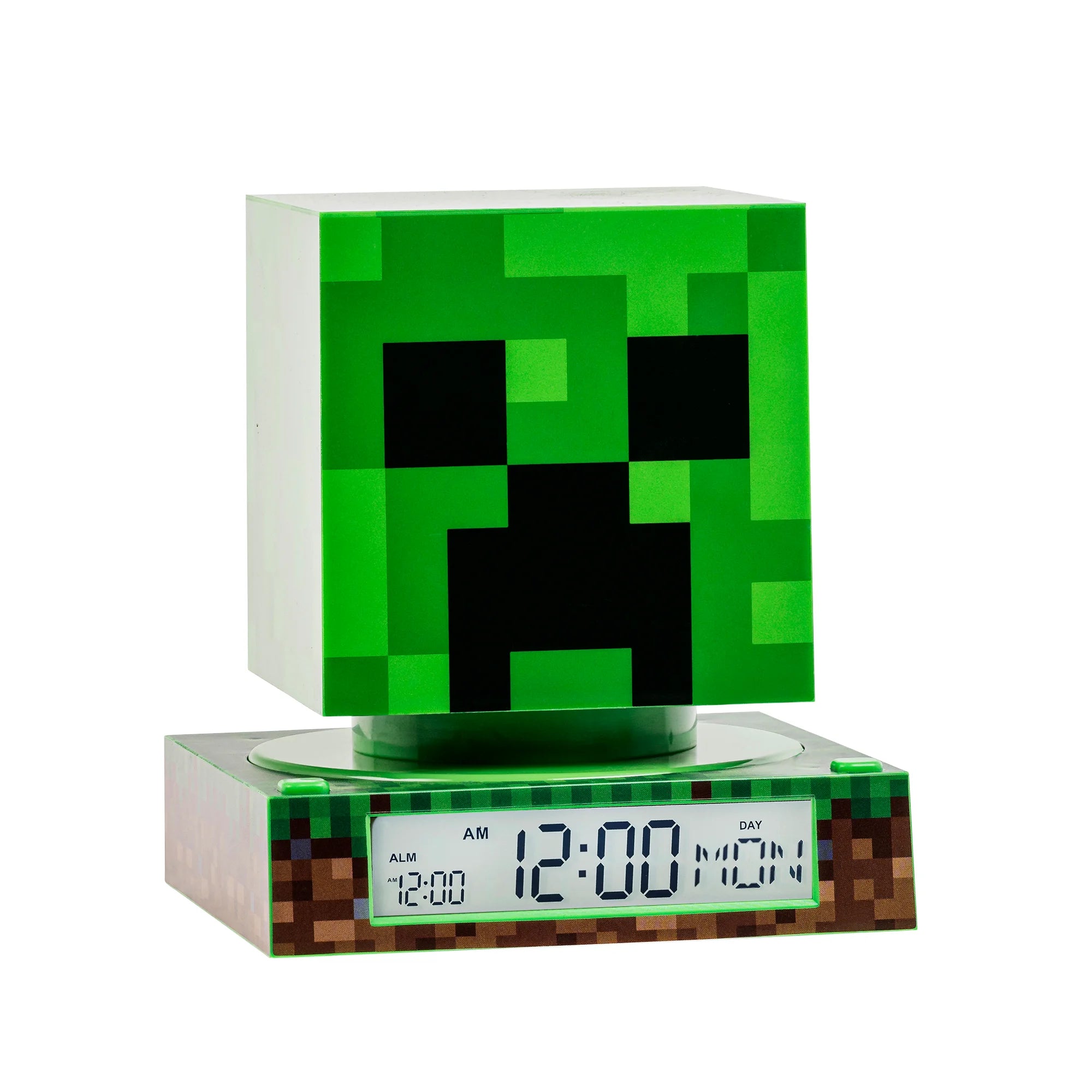 MINECRAFT - Creeper - 3D Alarm Clock
