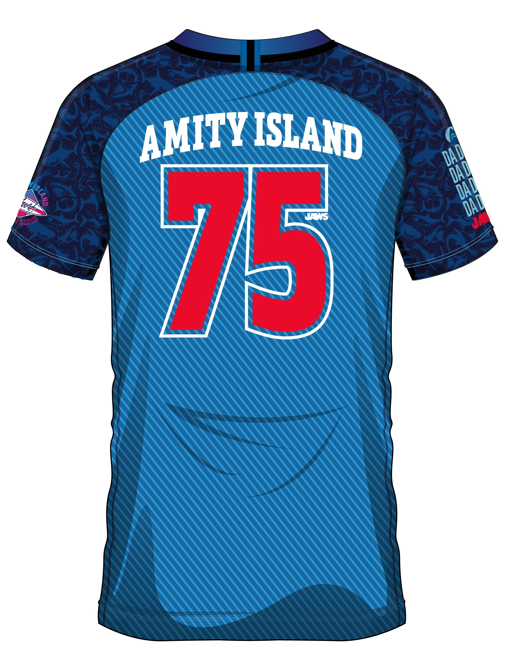JAWS - Amity Island 75 - Soccer Jersey Men (M)