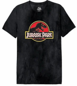JURASSIC PARK - Logo classic stone wash - T-Shirt Men (L)