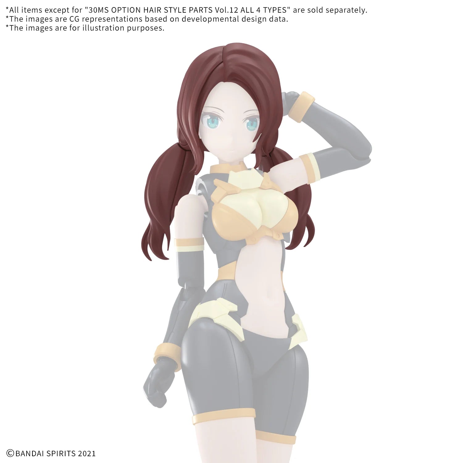 30MS - Option hair style parts vol.12 all 4 types