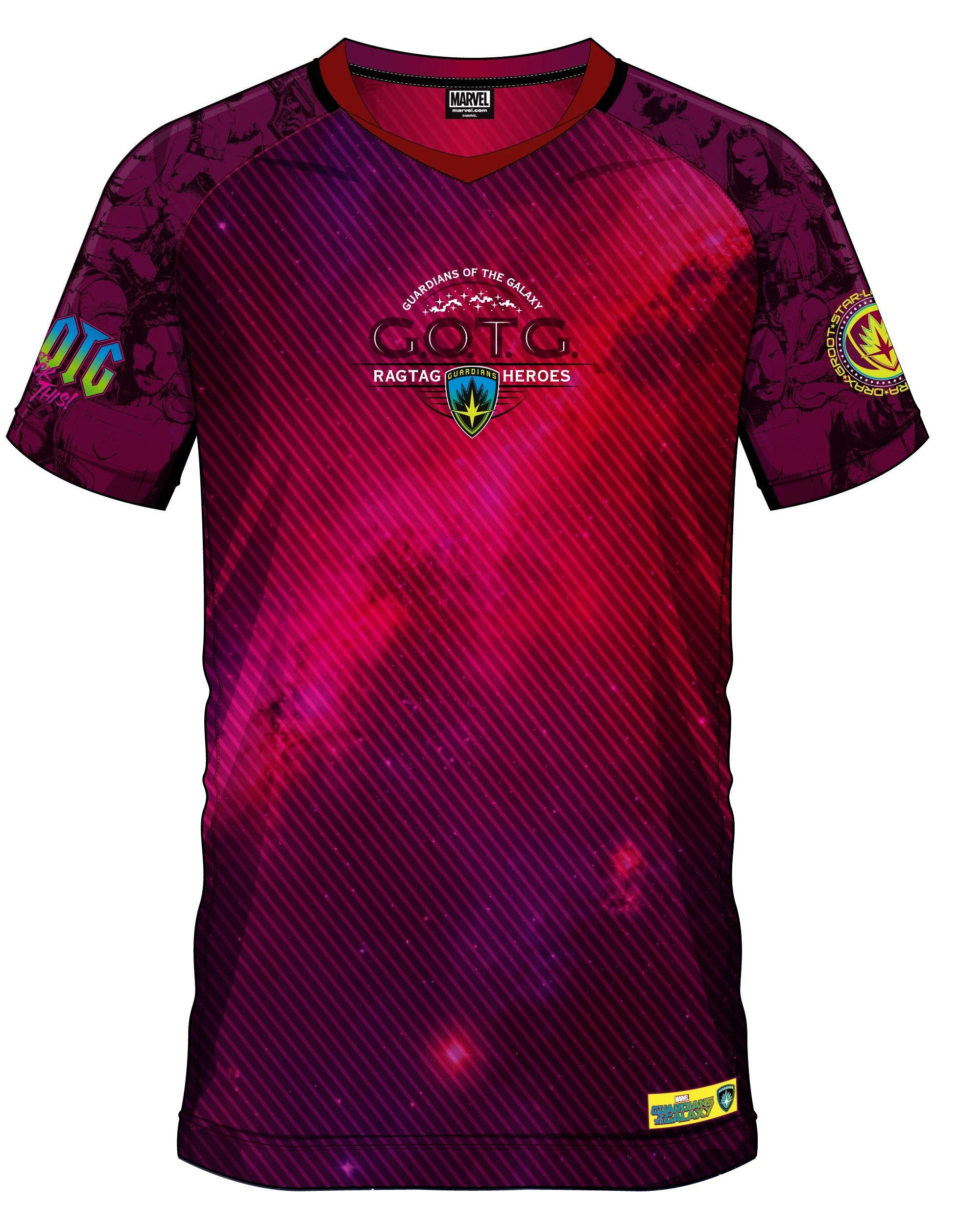 MARVEL - Guardians of the galaxy 60 - Soccer Jersey Men (L)