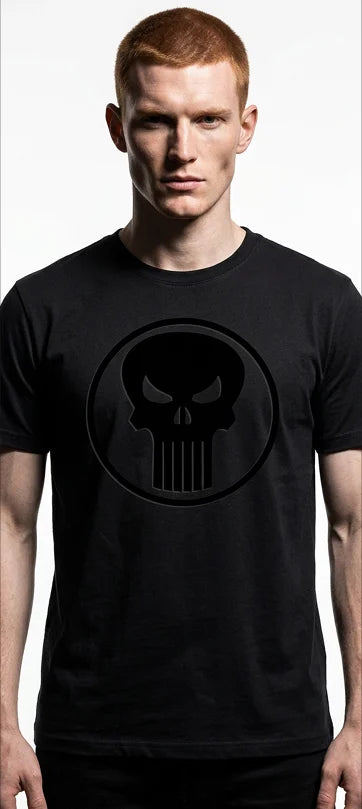 MARVEL - Punisher Skull 3D Print - T-Shirt (M)