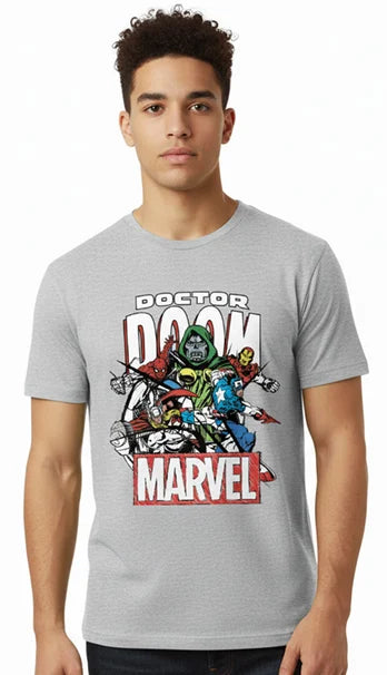 MARVEL - Doom VS Avengers - T-Shirt (L)