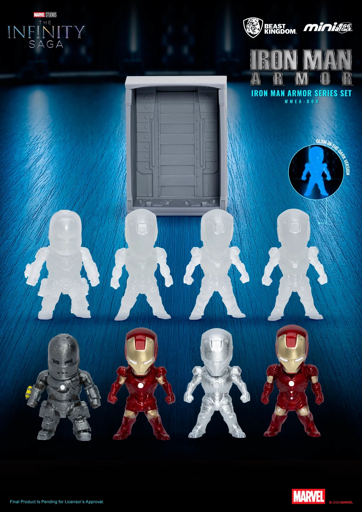 IRON MAN - Armor Series - Blind Box Set 12 Figure 5.1cm