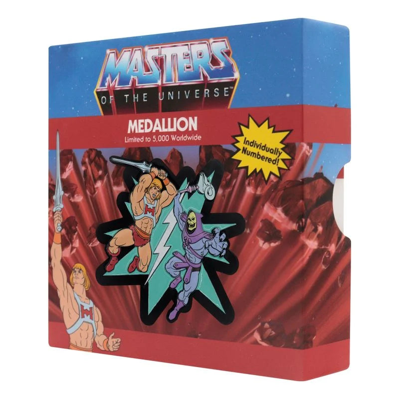 MASTERS OF THE UNIVERSE - He-Man Skeletor - Limited Edition Medaillon