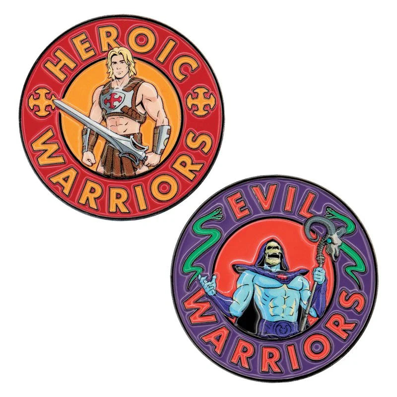 MASTERS OF THE UNIVERSE 2026 -Musclor & Skeletor -Limited Edition Coin