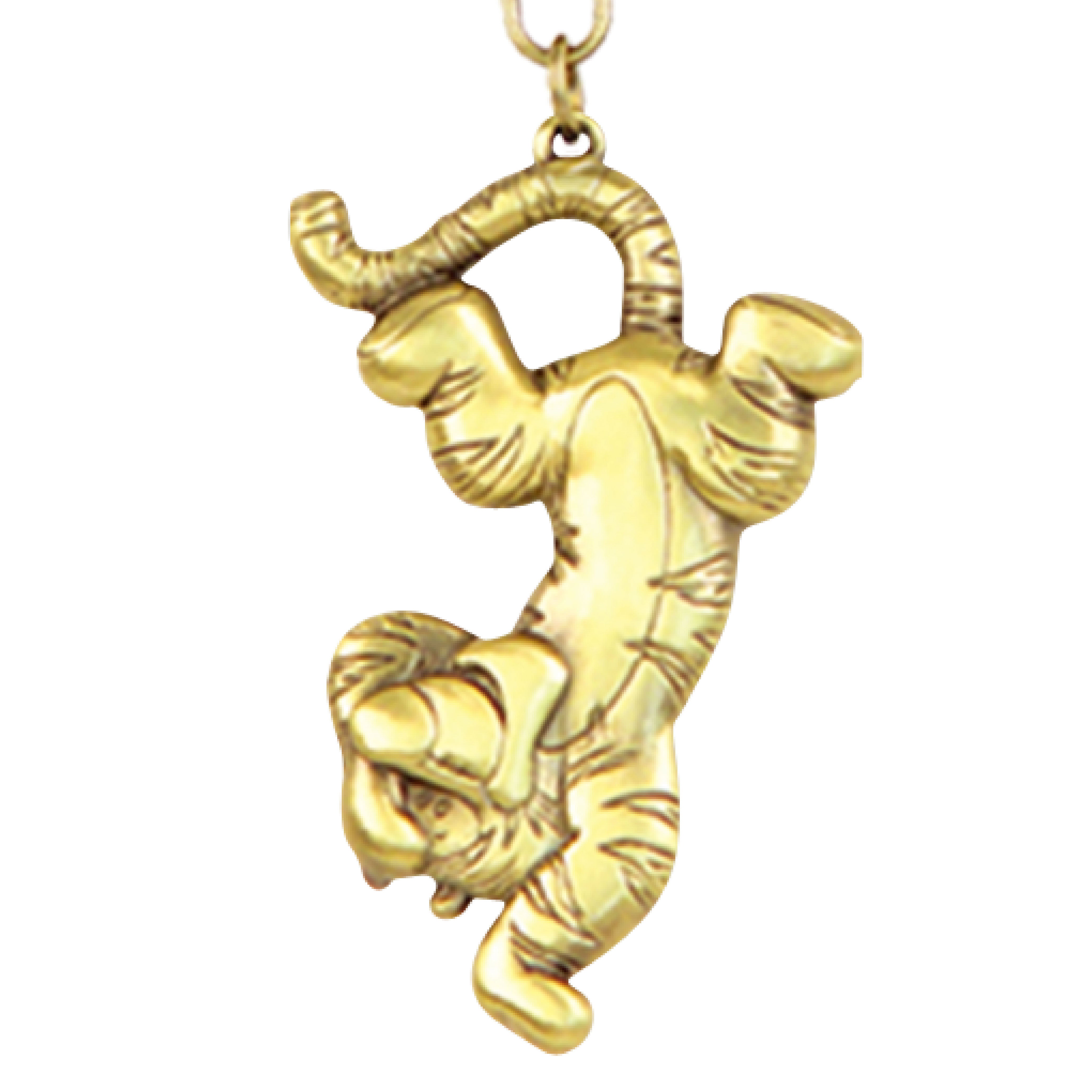WINNIE THE POOH - Tigger - Pewter Keychain