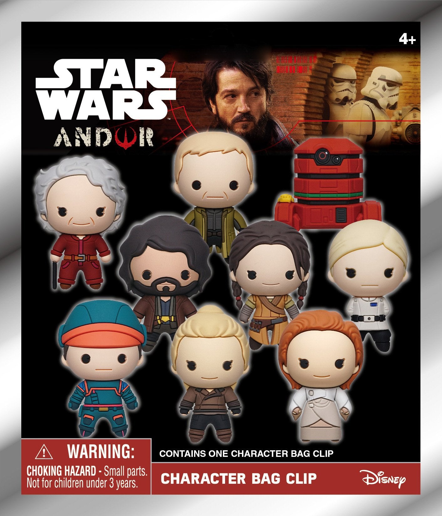 STAR WARS - Andor - 3D Foam Bag Clip (Display 24 Pcs)