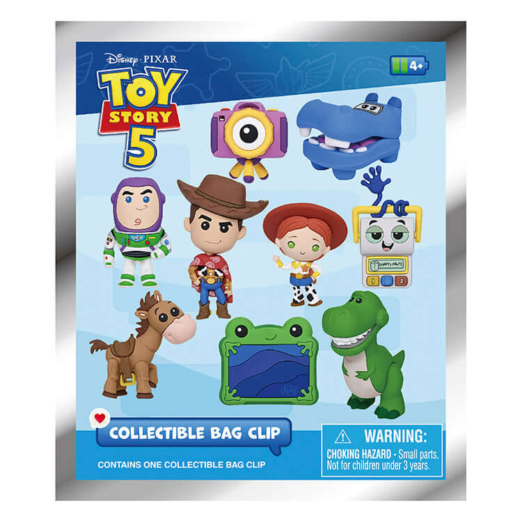TOY STORY 5 - Series 1 - 3D Foam Bag Clip (Display 24 Pcs)