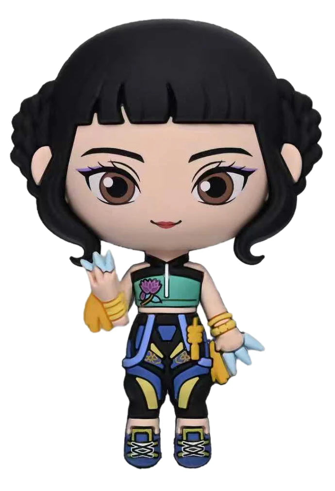 K-POP DEMON HUNTER - Zoey - 3D foam collectible magnet