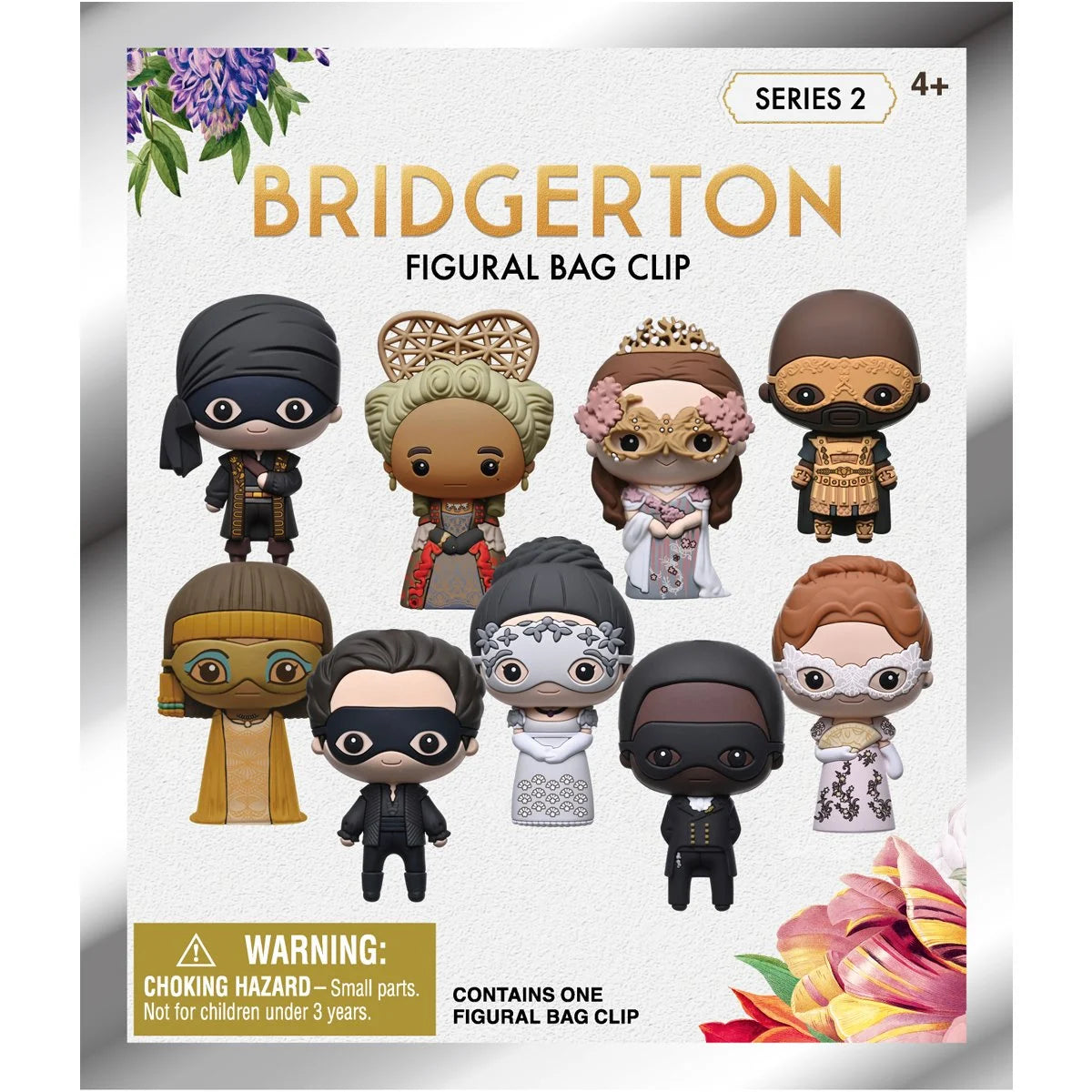 BRIDGERTON SEASON 4 - Series 2 - 3D Foam Bag Clip (Display 24 Pcs)