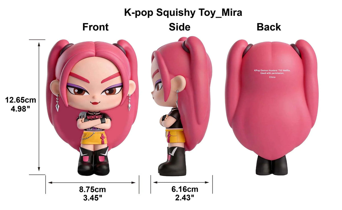 K-POP DEMON HUNTERS - Blind Box Squiqhy Display (Display 6 Pcs)