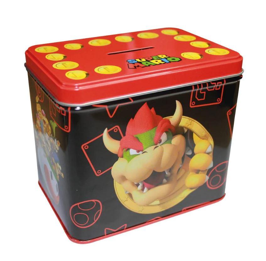 NINTENDO - BOWSER - Metal Bank 12 x 9 x 11cm + Mug