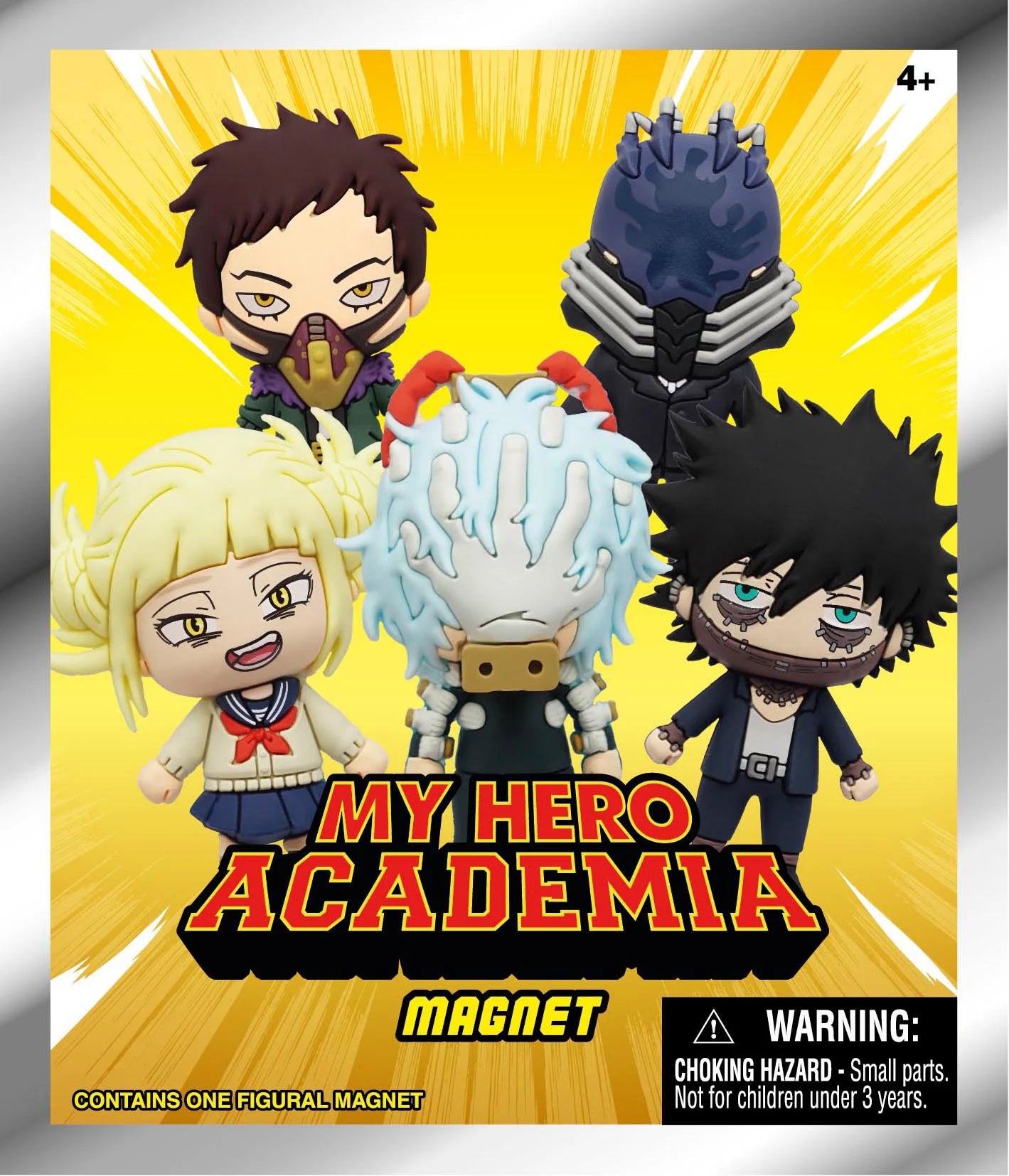 MHA - Serie 1 - 3D Foam Magnets in blind bags (Display 12 Pcs)
