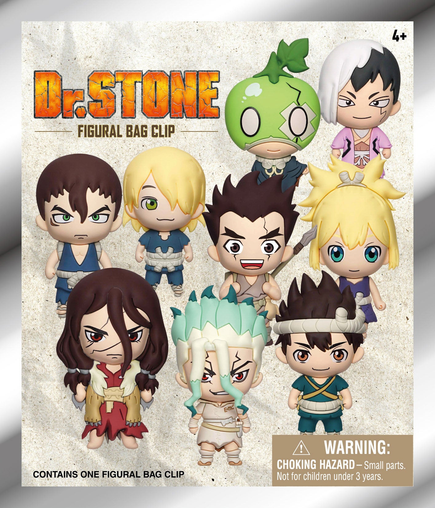 DR STONE - Series 1 - 3D Foam Bag Clip (Display 24 Pcs)