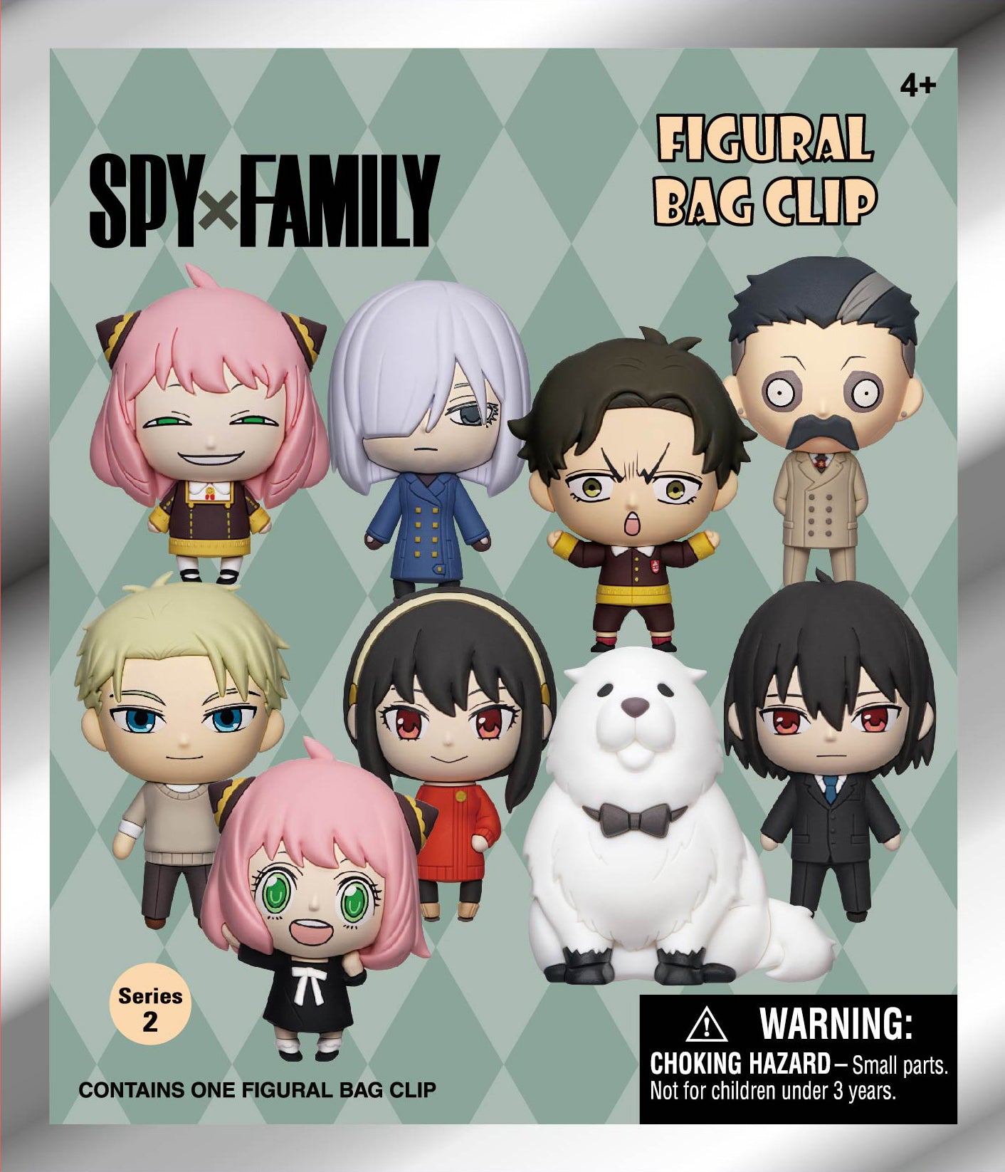 SPY X FAMILY - Series 1 - 3D Foam Bag Clip (Display 24 Pcs)