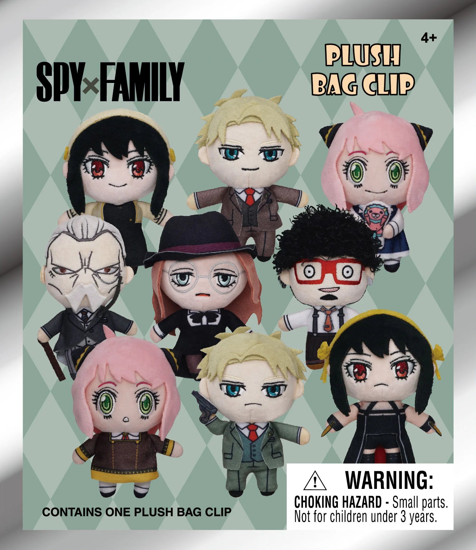 SPY X FAMILY - Plush Bag Clip (Display 24 Pcs)