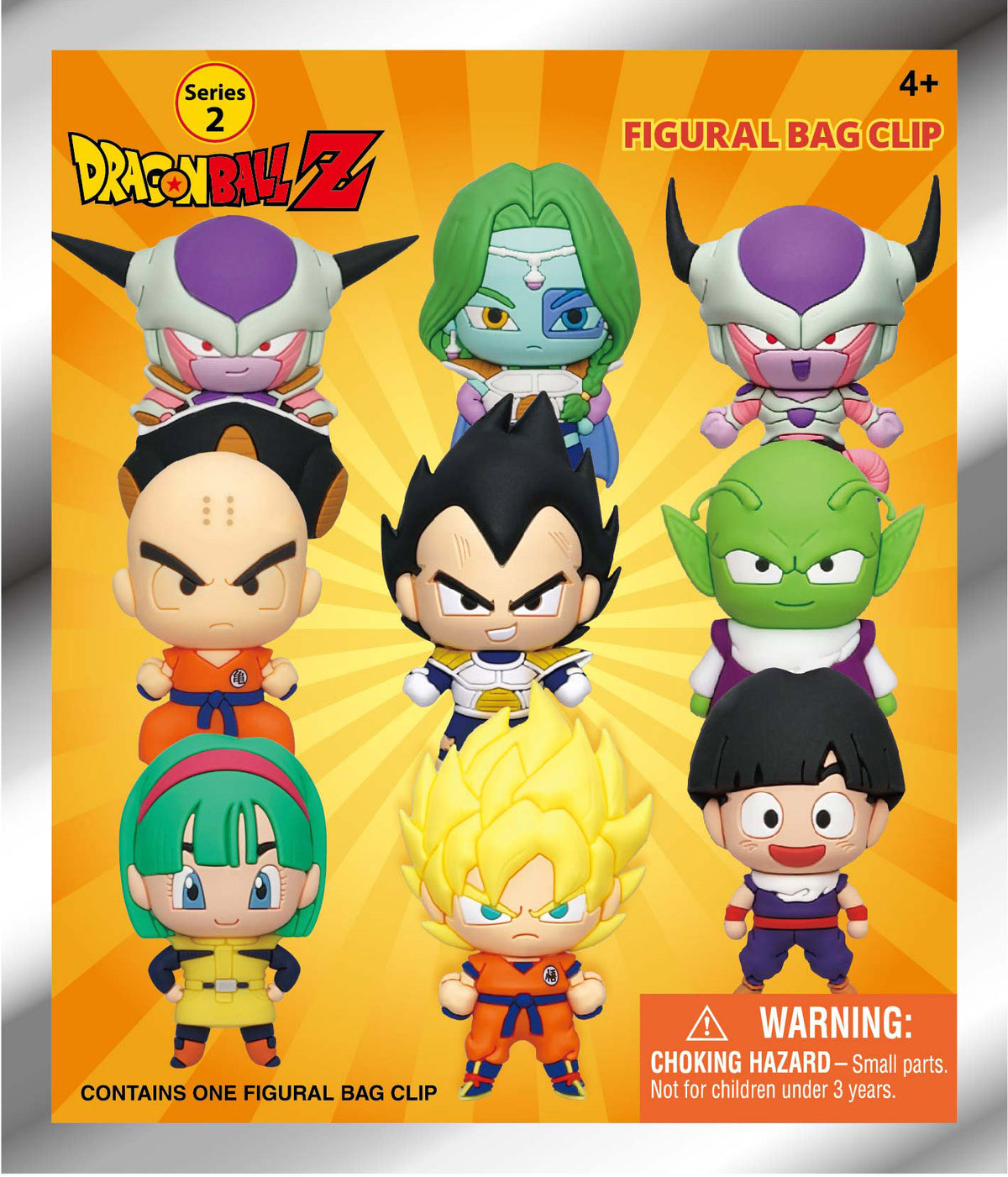 DRAGON BALL Z - Series 2 - 3D Foam Bag Clip (Display 24 Pcs)