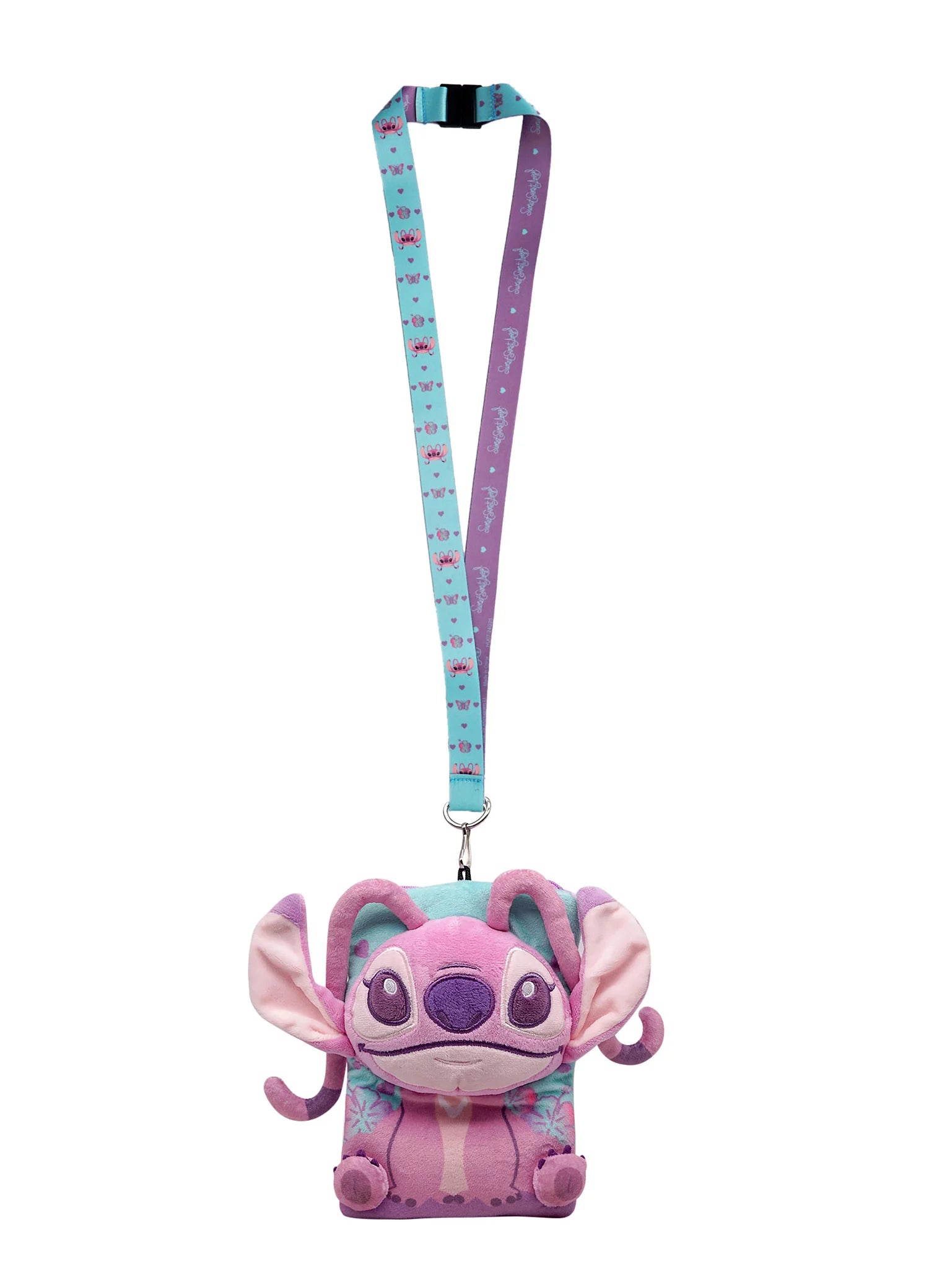 DISNEY - Angel Sitting "Deluxe" - Lanyard with pouch card holder