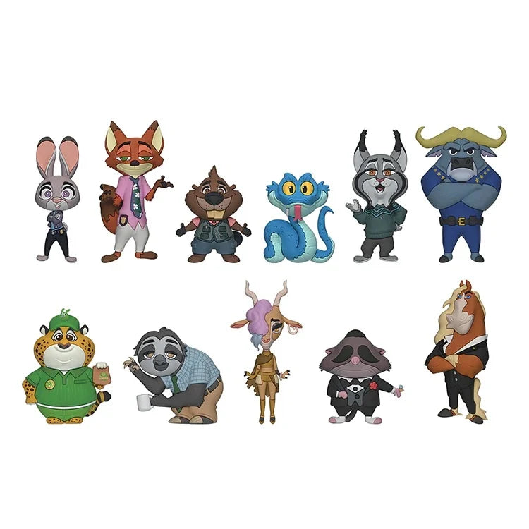 ZOOTOPIA 2 - Series 68 - 3D Foam Bag Clip (Display 24 Pcs)