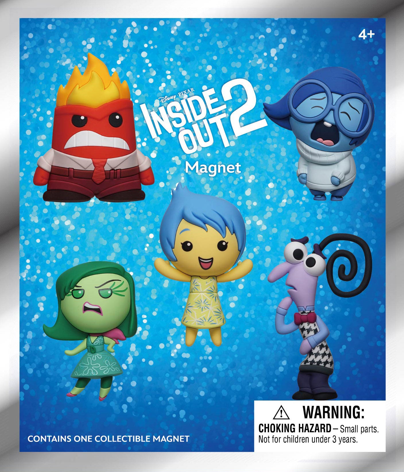 VICE-VERSA 2 -Series 1 -3D Foam Magnets in blind bags (Display 12 Pcs)