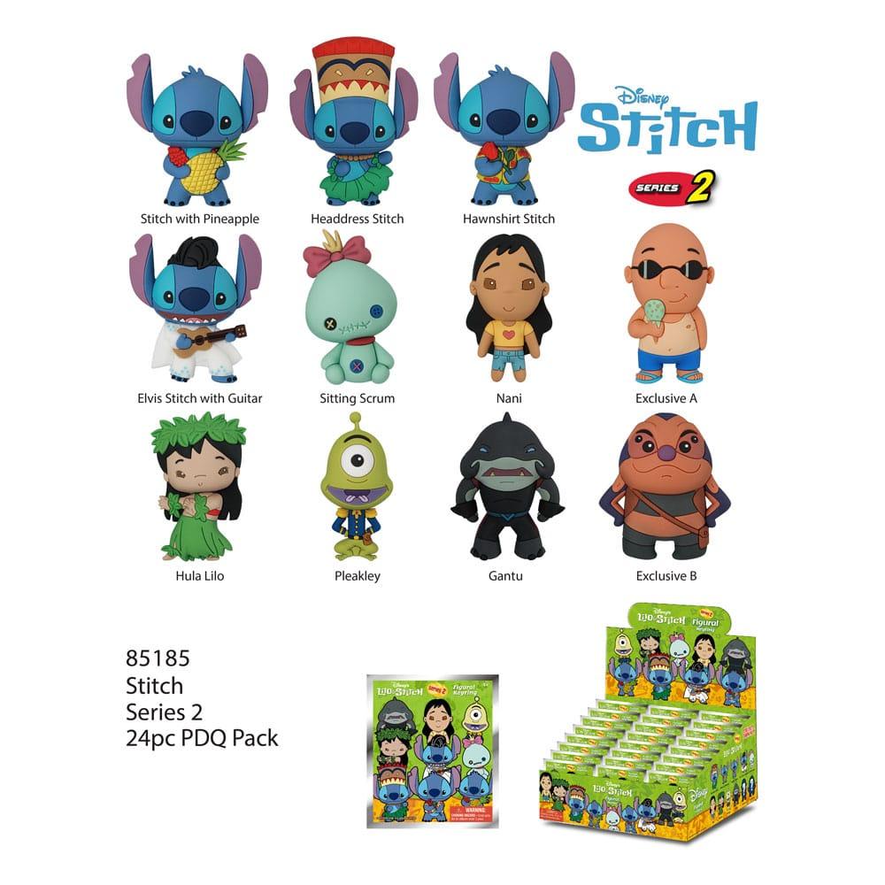 DISNEY - Lilo & Stitch - Backpack Keychain (Display 24 Pcs)