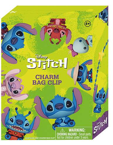 DISNEY - Stitch - Charm Bag Clip (Display 24 Pcs)