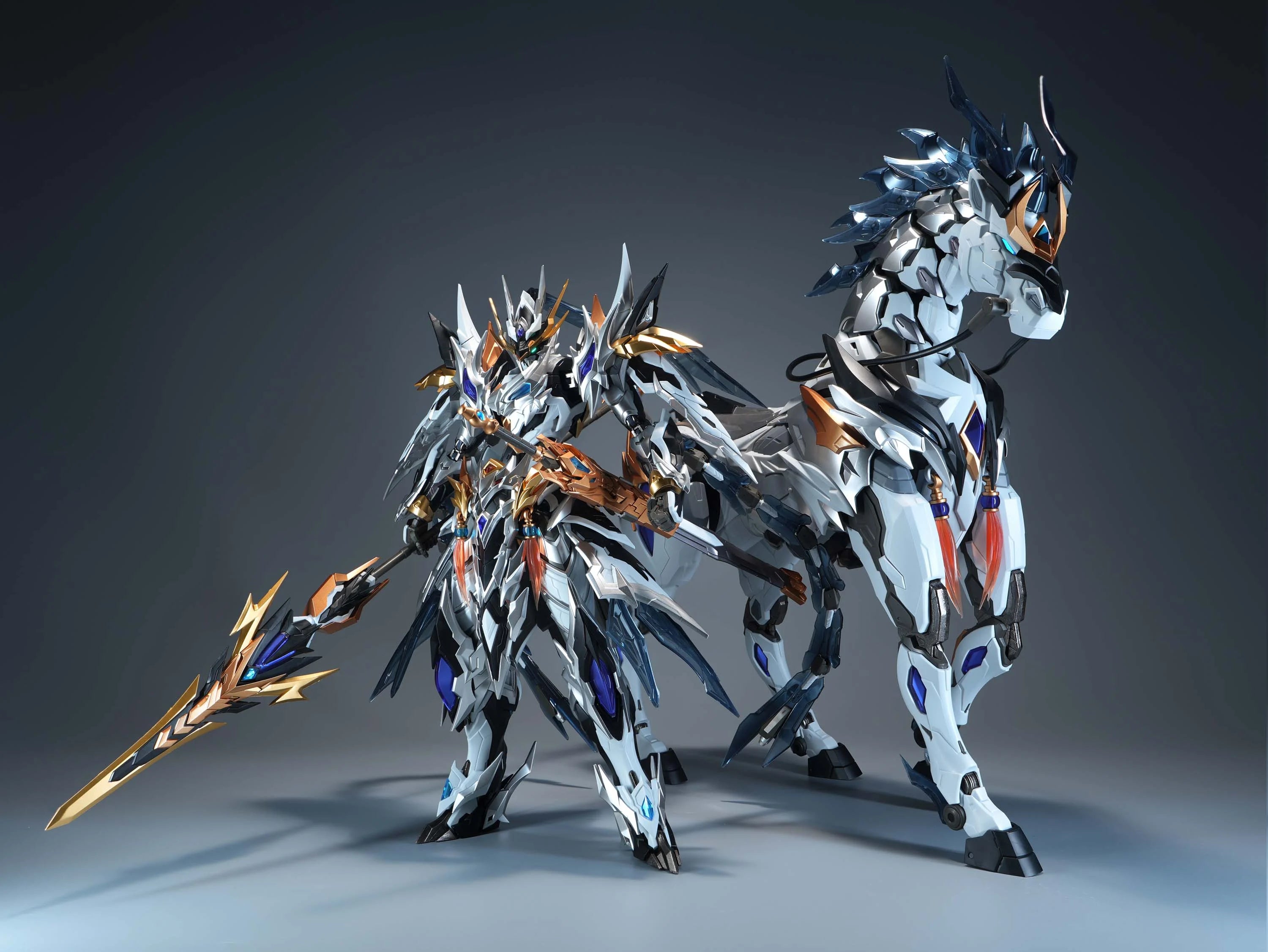 MOTOR NUCLEAR -MNP-XH05WA Zhao Yun Majestic Color -Model Kit 23 & 32cm