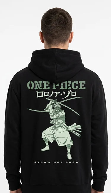ONE PIECE - Zoro Swords Pose - Hoodie Men (XXL)