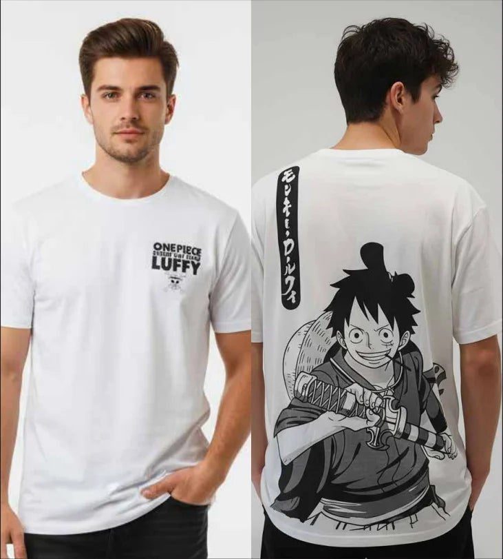 ONE PIECE - Straw Hat Crew Luffy - T-Shirt Men (S)
