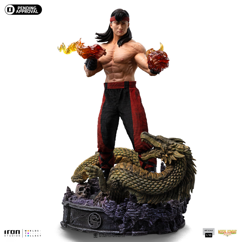 MORTAL KOMBAT - Liu Kang - Statuette Art Scale 1/10 22.5cm