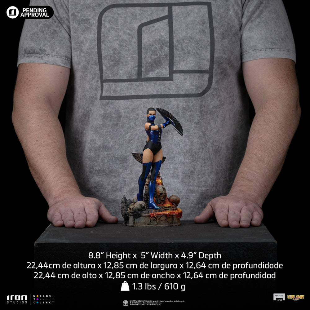 MORTAL KOMBAT - Kitana - Statue Art Scale 1/10 22.44cm