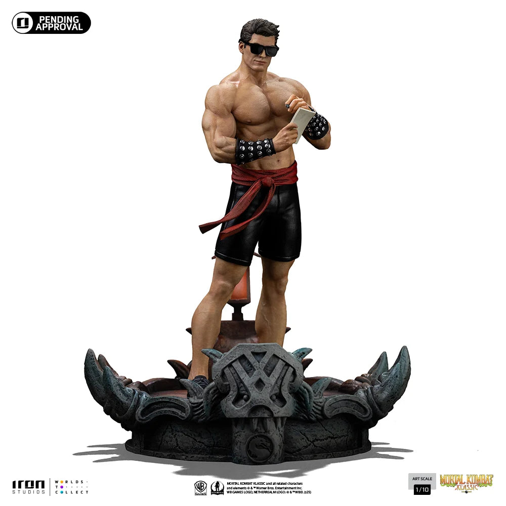 MORTAL KOMBAT - Johnny Cage - Statue Art Scale 1/10 23.5cm
