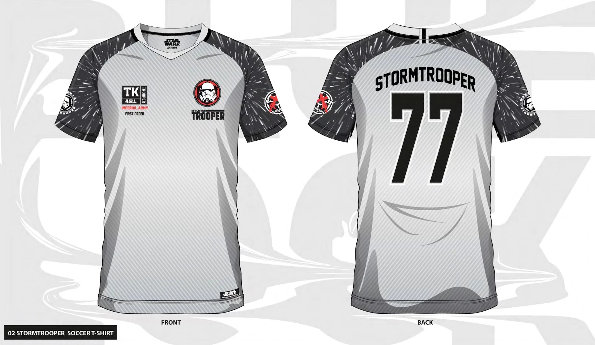STAR WARS - Stormtrooper 77 - Soccer Jersey Men (XXL)