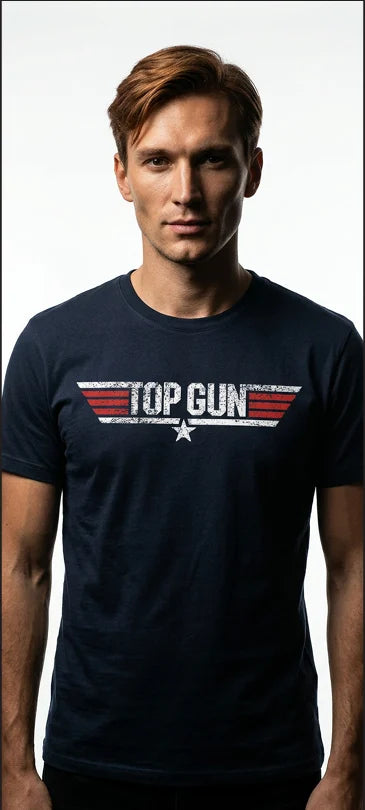 TOP GUN - Logo - T-Shirt Men (XL)