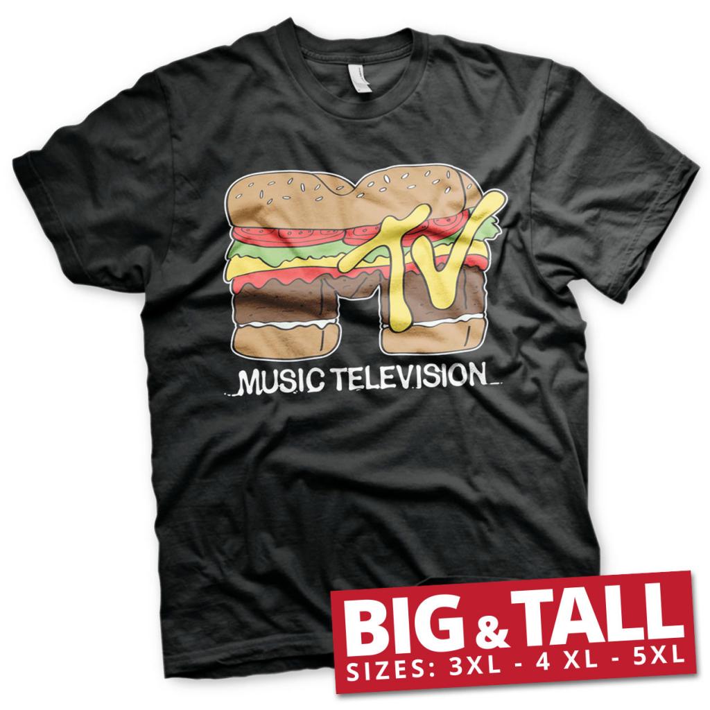 MTV - T-Shirt Big & Tall - Hamburger (3XL)