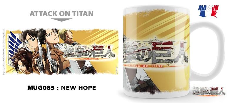 ATTACK ON TITAN - Mug 325ml - New Hope